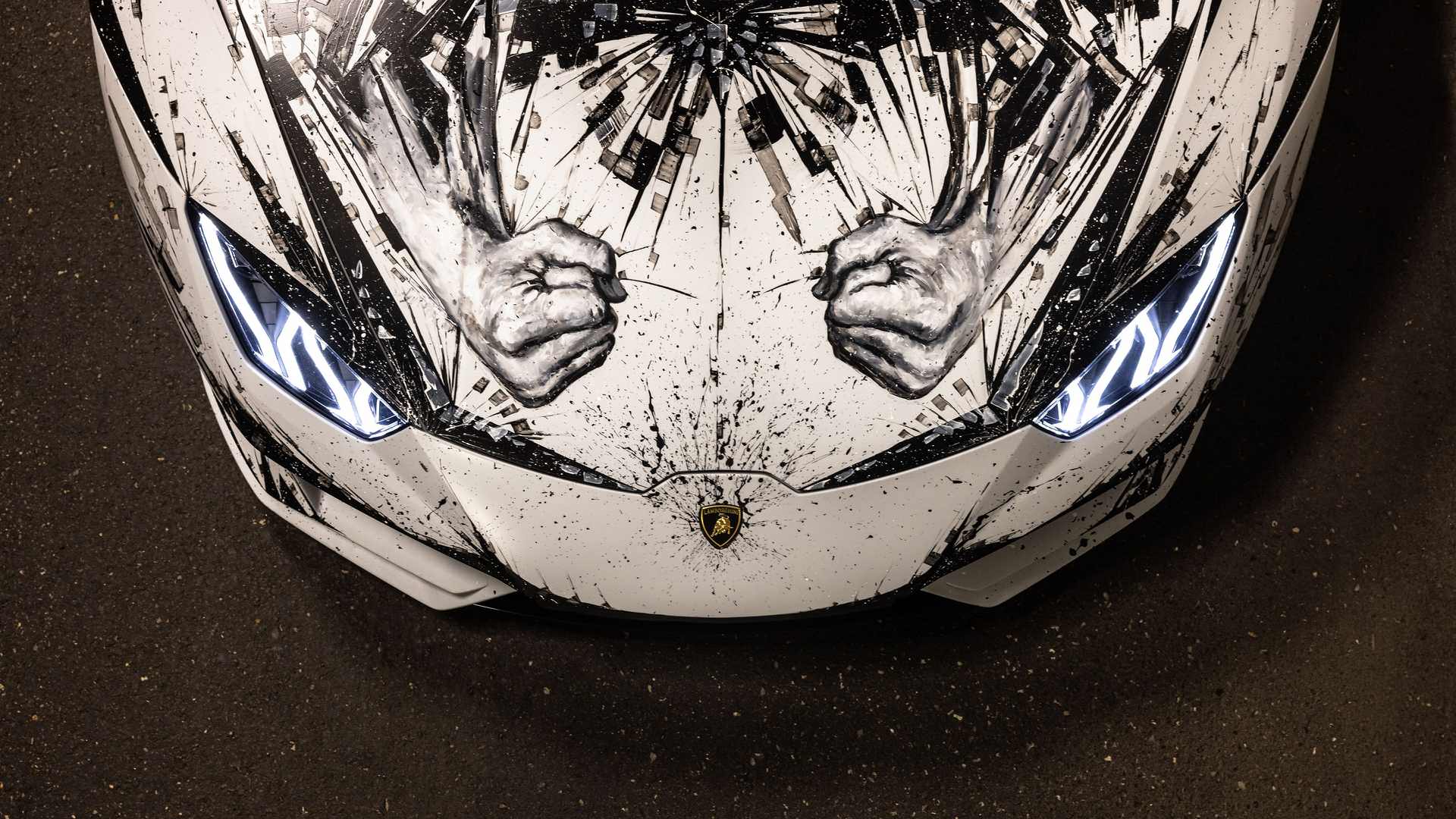 Lamborghini Huracan Evo Gets Stunning Minotaur Mural Makeover